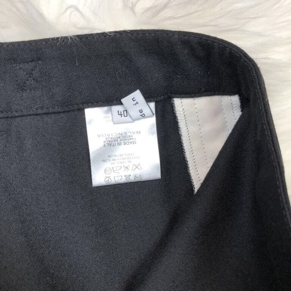 Balenciaga.Paris Black Trouser Pants 40 - Picture 5 of 6